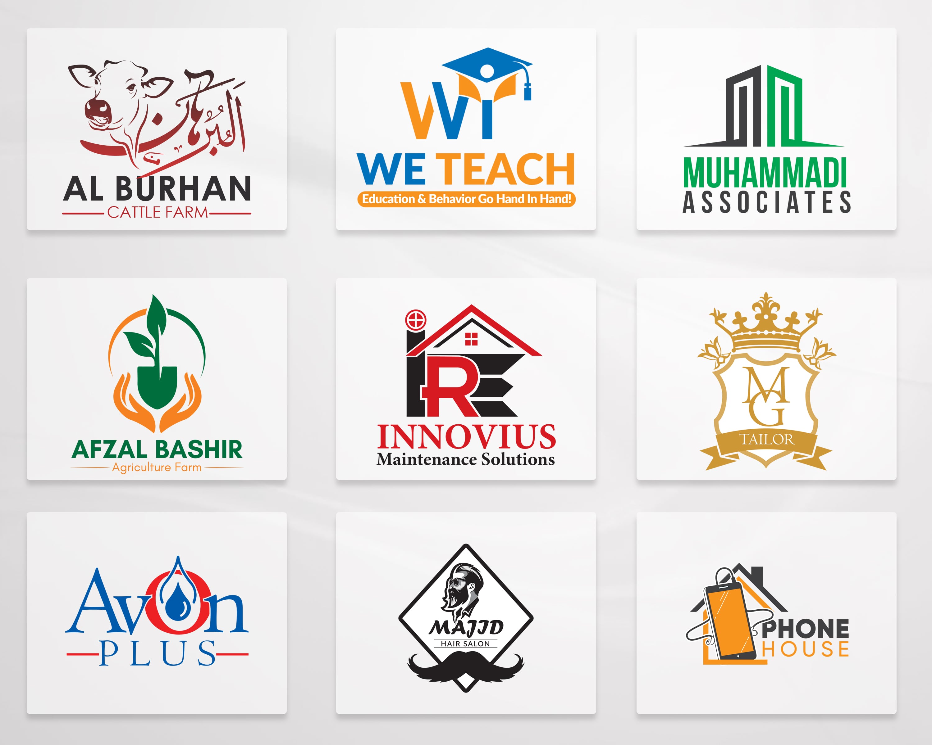 Modern logo design Florida creative branding example 2026
