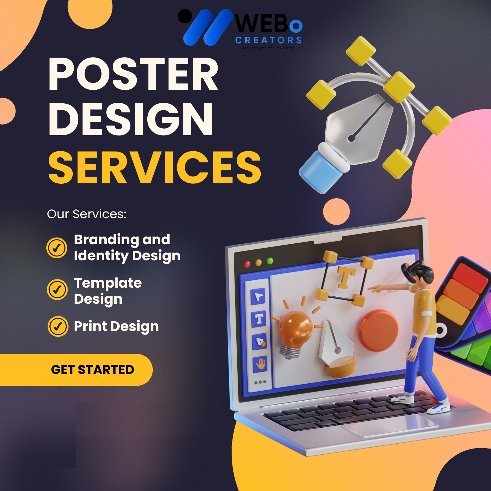 Poster Design Service | Get Powerful Advertising Poster in Florida for Business and Events