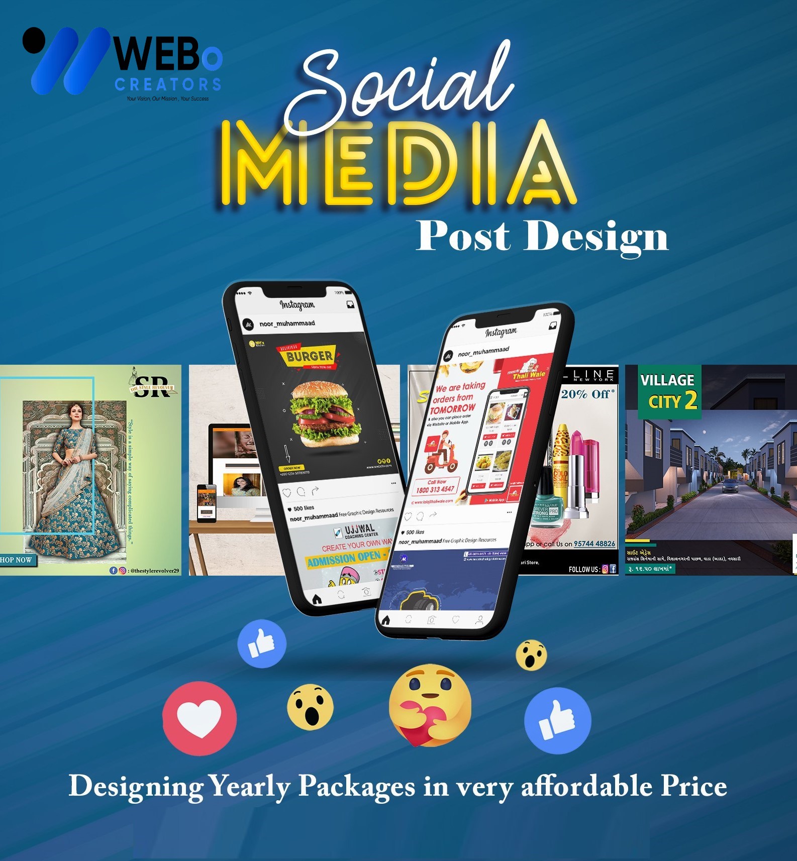 Social Media Post Design Services in Florida for Businesses and Brands